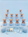 Teddy Bear Tealight Candle for Baby Shower